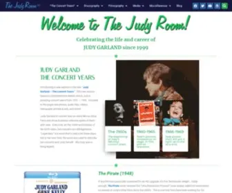 Thejudyroom.com(Celebrating the life and career of Judy Garland since 1999) Screenshot