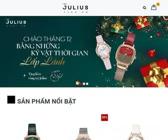 Thejuliusfashion.com(Đồng hồ Julius chính hãng) Screenshot