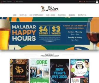 Thejuniorsmalabar.com.au(The Juniors Malabar) Screenshot