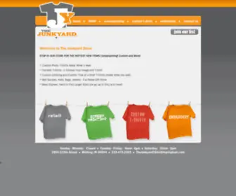 ThejunkyardStore.com(The Junkyard Store) Screenshot