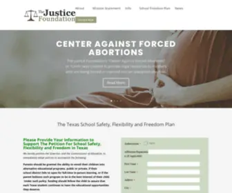 Thejusticefoundation.org(The Justice Foundation) Screenshot