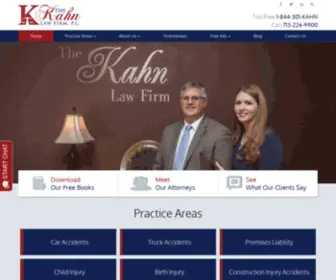 Thekahnlawfirm.com(Thekahnlawfirm) Screenshot