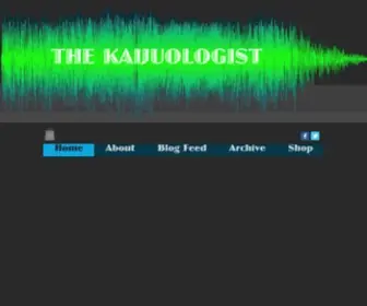 Thekaijuologist.com(The Kaijuologist) Screenshot