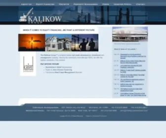 Thekalikowgroup.com(The Kalikow Group) Screenshot