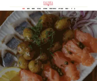 Thekalinka.com(Kalinka Russian Cuisine) Screenshot