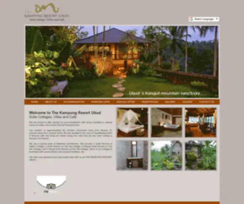 Thekampungresortubud.com(Suite Cottages) Screenshot