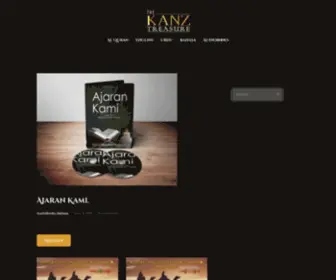 Thekanz.org(The Treasure of True Islamic Teaching) Screenshot