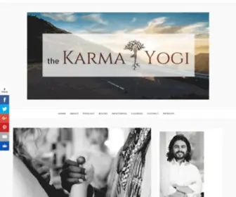 Thekarmayogi.blog(This blog) Screenshot