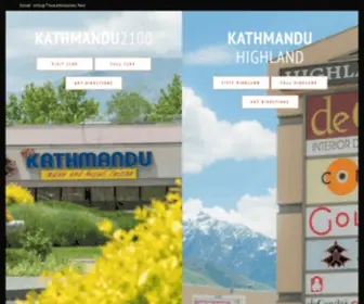 Thekathmandu.net(Kathmandu Restaurant) Screenshot