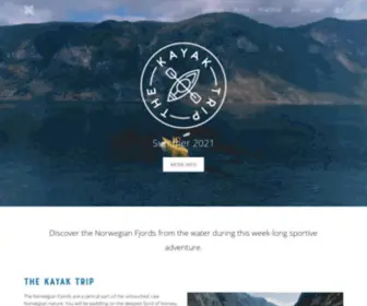 Thekayaktrip.com(The Kayak Trip) Screenshot