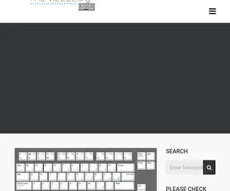 Thekeeblog.com(Clacking On About Custom Mechanical Keyboards) Screenshot