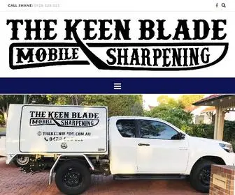 Thekeenblade.com.au(Mobile Sharpening Perth) Screenshot