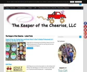 Thekeeperofthecheerios.com Screenshot