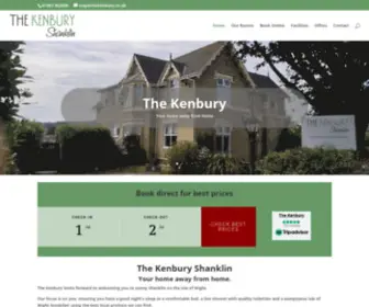 Thekenbury.co.uk(The Kenbury Shanklin) Screenshot