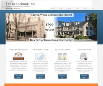 Thekennebunkinn.com(Historic Hotel & Restaurant Serving Kennebunk & Kennebunkport) Screenshot