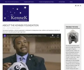 Thekennekfoundation.org(The Kennek Foundation) Screenshot