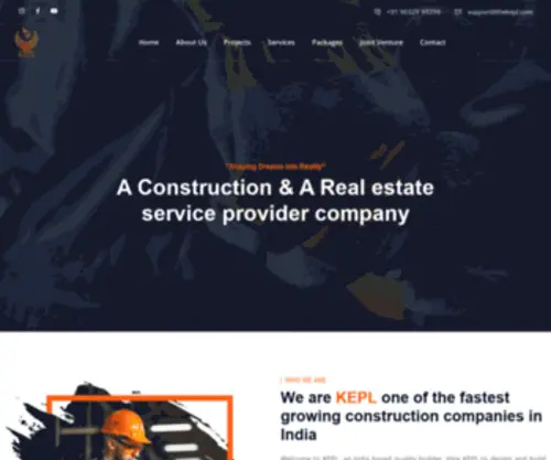 Thekepl.com(House Construction (Individual/Grouped)) Screenshot