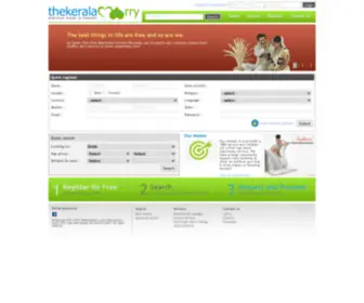 Thekeralamarry.com(The Kerala Marry) Screenshot