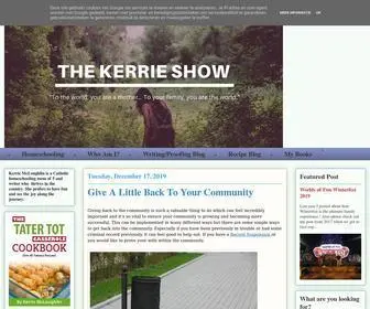Thekerrieshow.com(The Kerrie Show) Screenshot