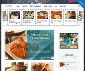 Theketocookbook.com(The Keto Cookbook) Screenshot