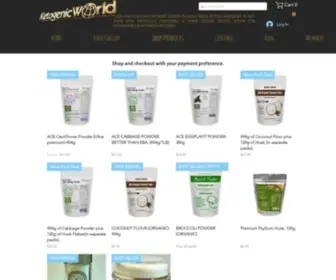 TheketogenicWorld.com(KETOGENIC WORLD) Screenshot