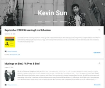 Thekevinsun.com(Kevin Sun) Screenshot
