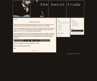 Thekevintrudo.com(The kevin trudo) Screenshot