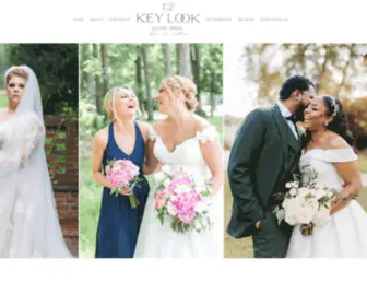 Thekeylook.com(Bridal Hair Stylist & Makeup Artist) Screenshot