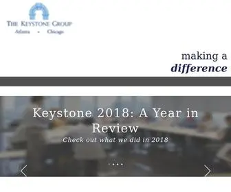 Thekeystonegroup.com(The Keystone Group) Screenshot