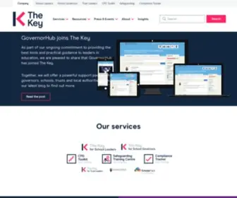 Thekeysupport.com(The Key) Screenshot