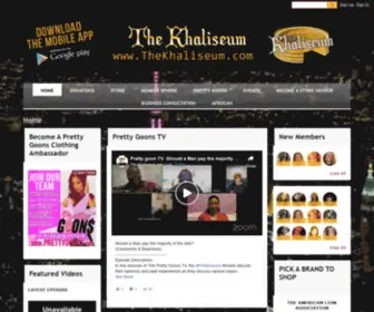 Thekhaliseum.com(The Khaliseum) Screenshot