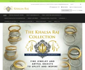 Thekhalsaraj.com(Khalsa Raj) Screenshot