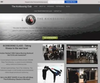 Thekickboxingclub.com(The Kickboxing Club) Screenshot