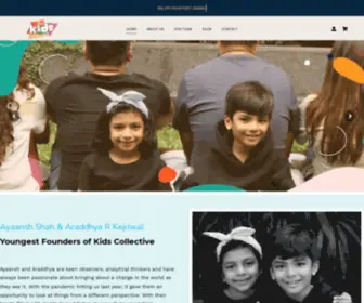 Thekidscollective.com(Philanthropy is our cause) Screenshot