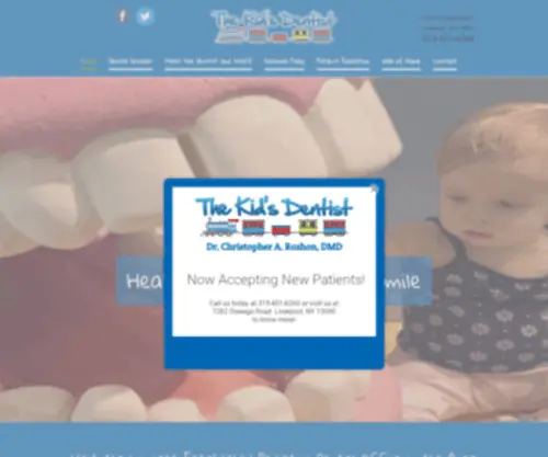 Thekidsdentistonline.com(The Kid's Dentist) Screenshot
