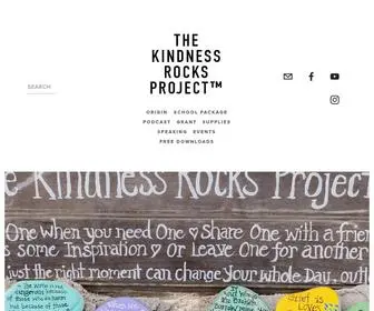 Thekindnessrocksproject.com(The Kindness Rocks Project) Screenshot