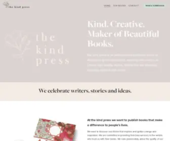 Thekindpress.com(The Kind Press) Screenshot