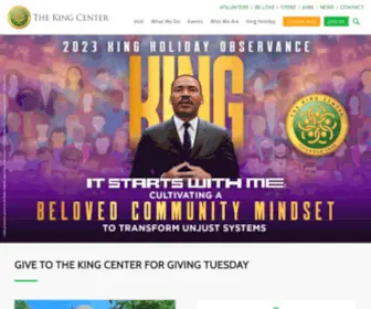 Thekingcenter.org(The King Center) Screenshot
