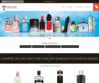 Thekingofdecants.com.br(Loja online de The King of Decants) Screenshot