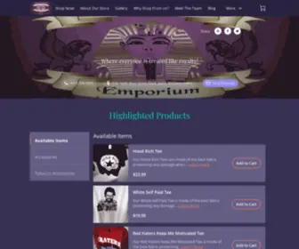 Thekingsemporium.com(The Kings Emporium) Screenshot