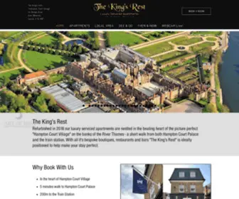 Thekingsrest.co.uk(The King's Rest Serviced Apartments in Hampton Court East Molesey) Screenshot