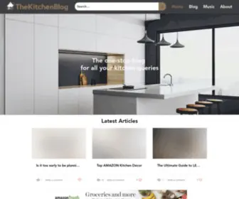 Thekitchenblog.co.uk(Reviews) Screenshot