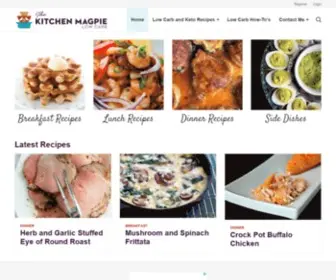 Thekitchenmagpielowcarb.com(The Kitchen Magpie) Screenshot