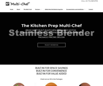 Thekitchenprep.com(The Kitchen Prep Multi Chef all in one drop in counter appliance) Screenshot