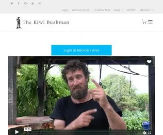 Thekiwibushman.co.nz(Josh James) Screenshot