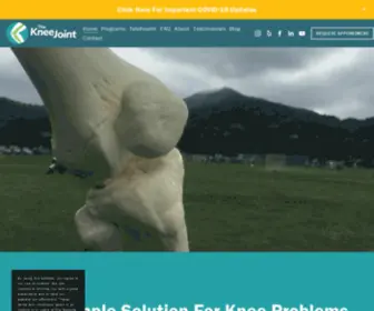 Thekneejoint.com(The Knee Joint) Screenshot