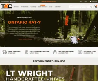 Theknifeconnection.com(Custom Hunting) Screenshot