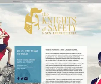 Theknightsofsafety.com(The Knights Of Safety) Screenshot