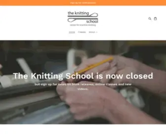 Theknittingschool.com(The Knitting School) Screenshot