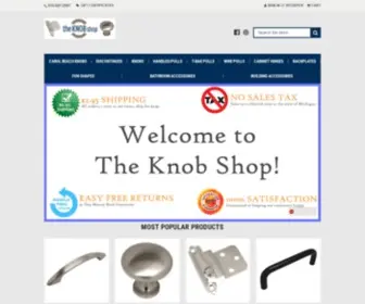 Theknobshop.net(The Knob Shop) Screenshot